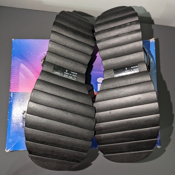 Vintage LEI Sendra Paris Platforms Never Worn - Picture 3 of 10